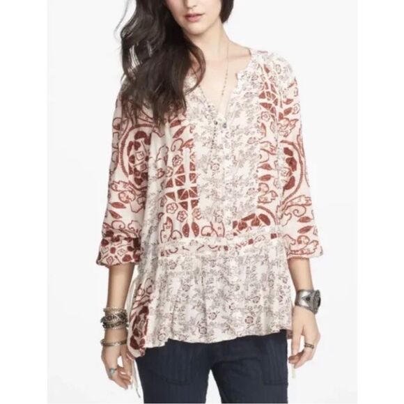 Free People Tops - Free People Ratio Tunic Top Size XS